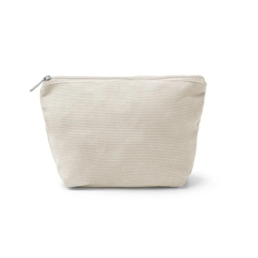 Trousse en velours côtelé