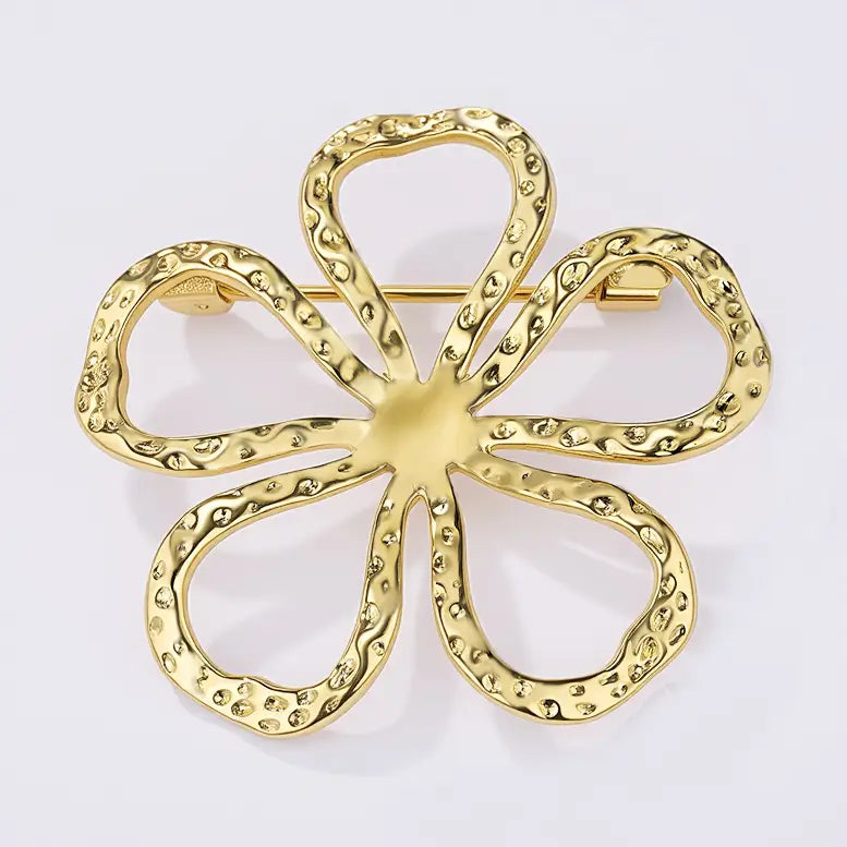 Roestvrijstalen broche