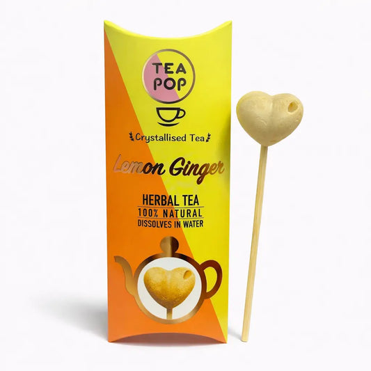 TEA-POP Lemon Ginger – Thé sur bâtonnet