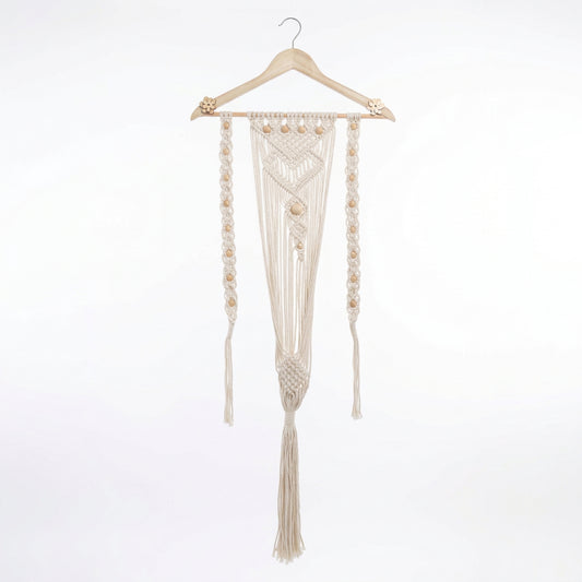 Suspension pour plantes en macramé