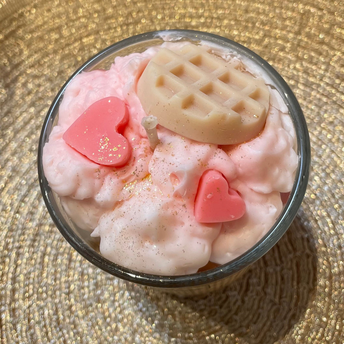 Bougie gourmande Pom d'amour