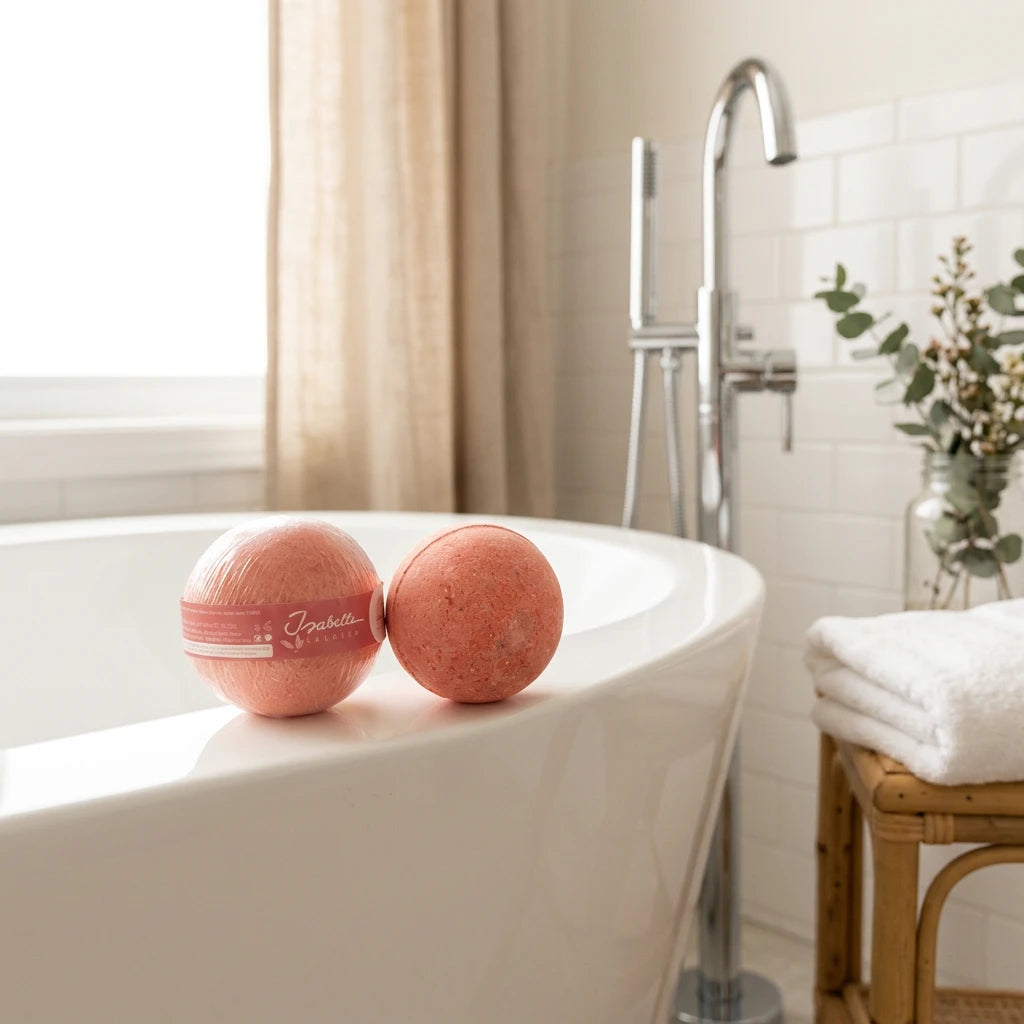 Bombe de bain effervescente