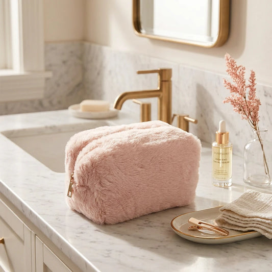 Trousse fausse fourrure