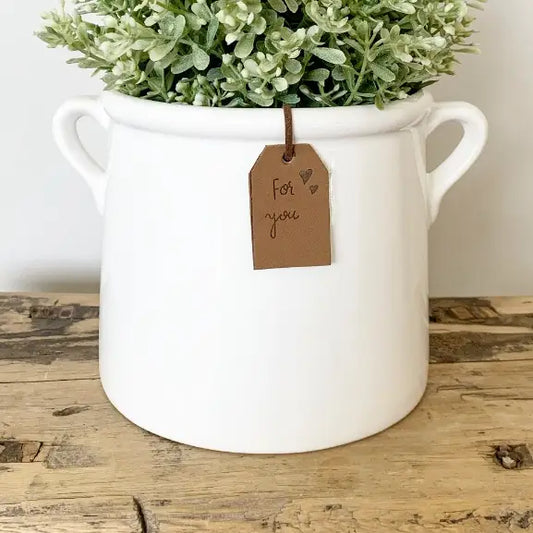 Witte pot For You