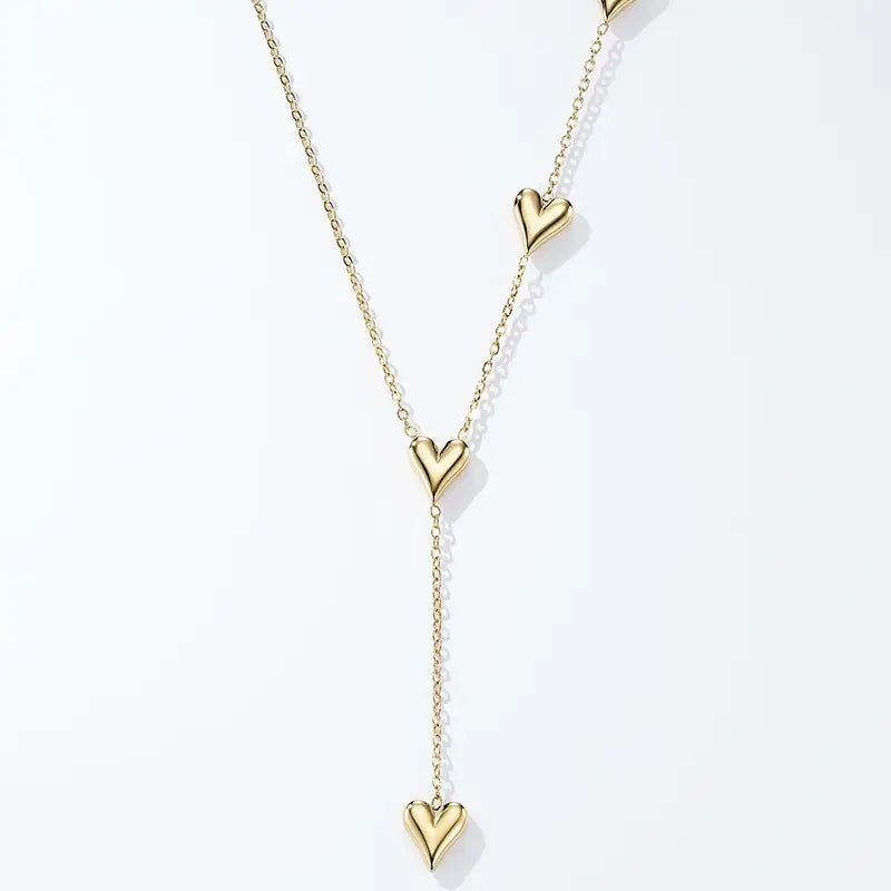 Stainless steel heart necklace
