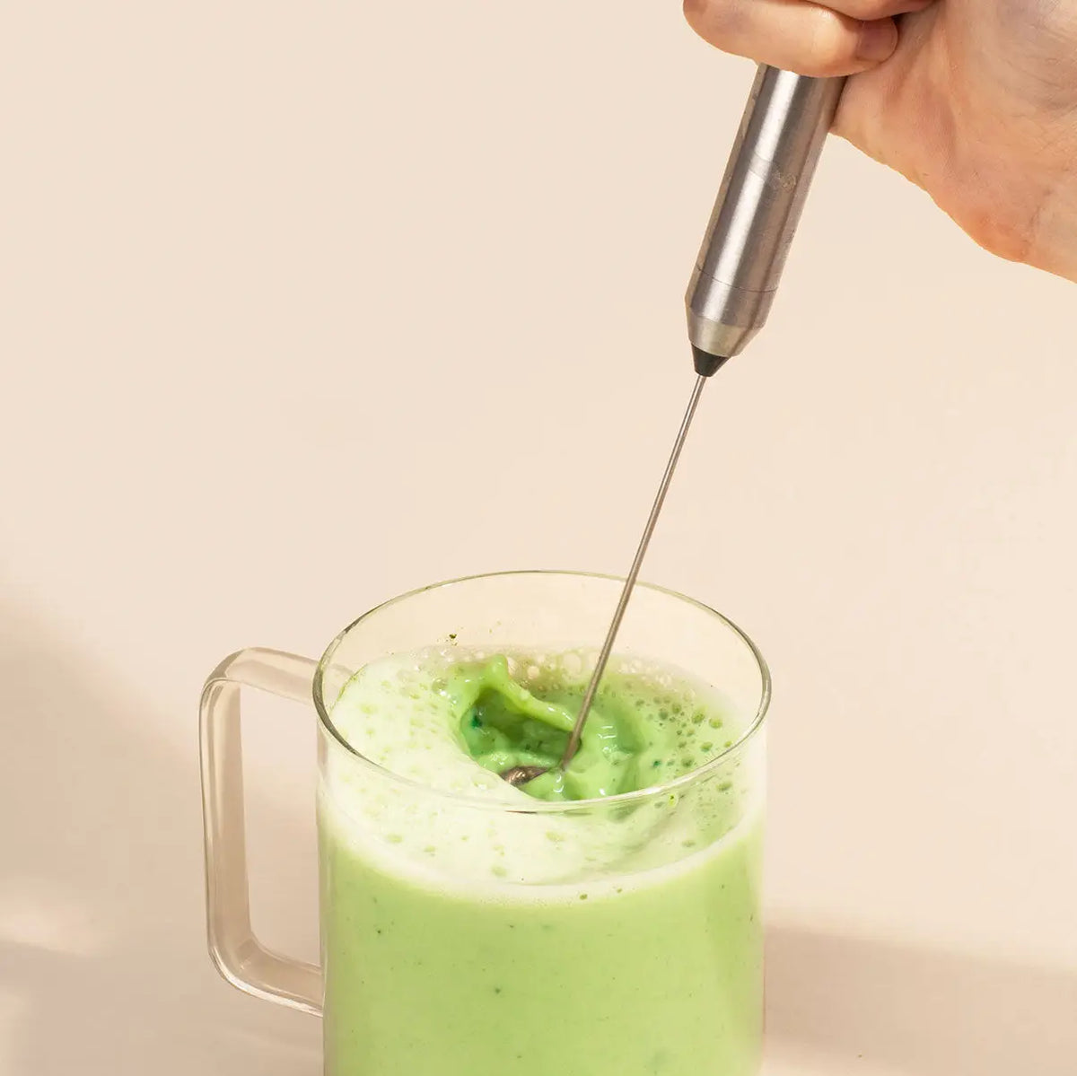 Fouet électrique pour matcha