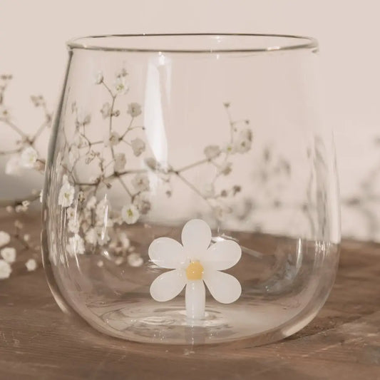 Verre à boire motif 3D