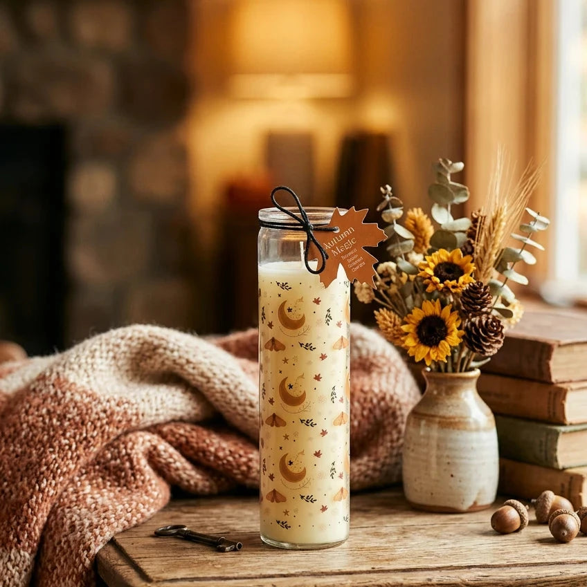 Bougie tube « Magie d'automne