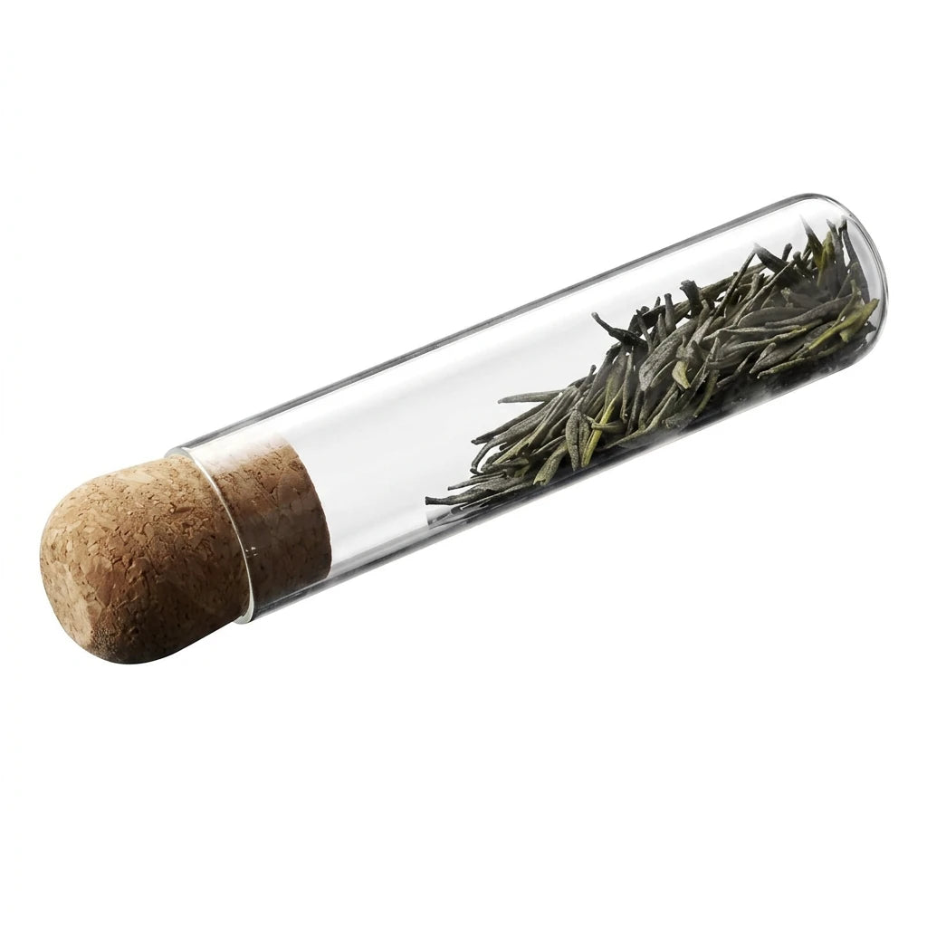 Infuseur à thé en tube de verre