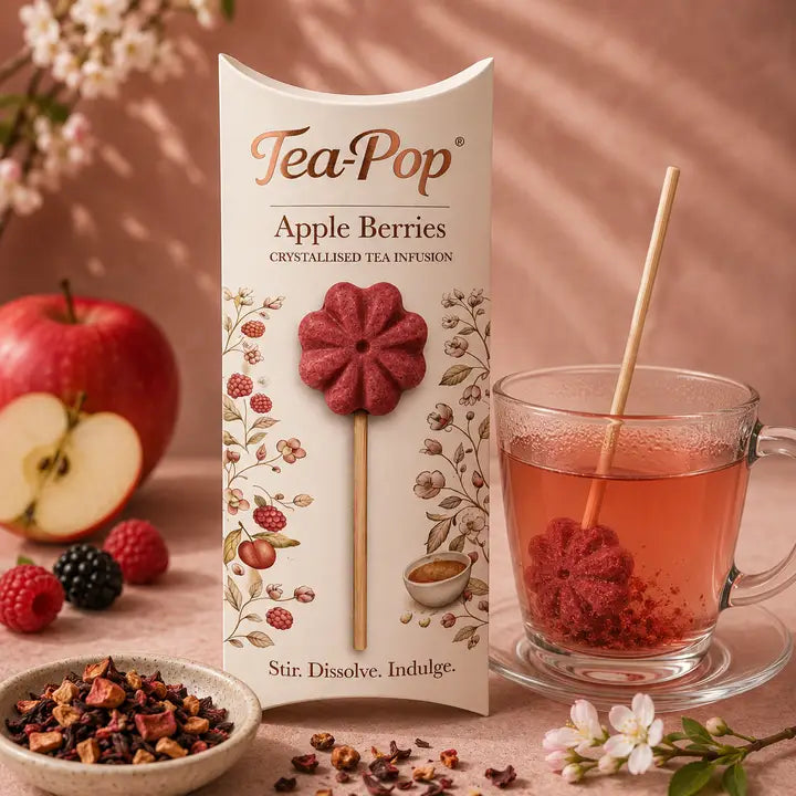TEA-POP AppleBerry – Thé sur bâtonnet
