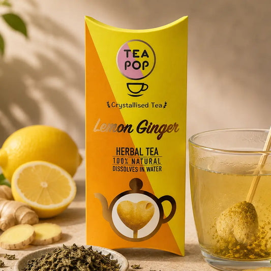 TEA-POP Lemon Ginger – Thé sur bâtonnet
