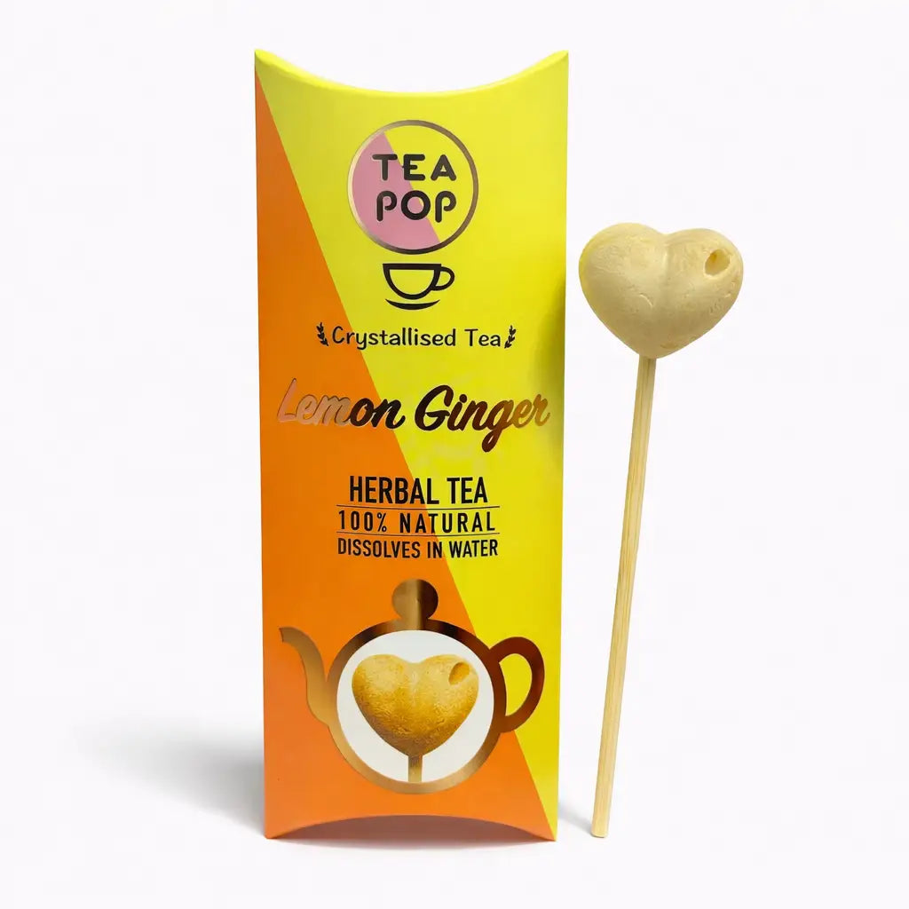 TEA-POP Lemon Ginger – Thé sur bâtonnet