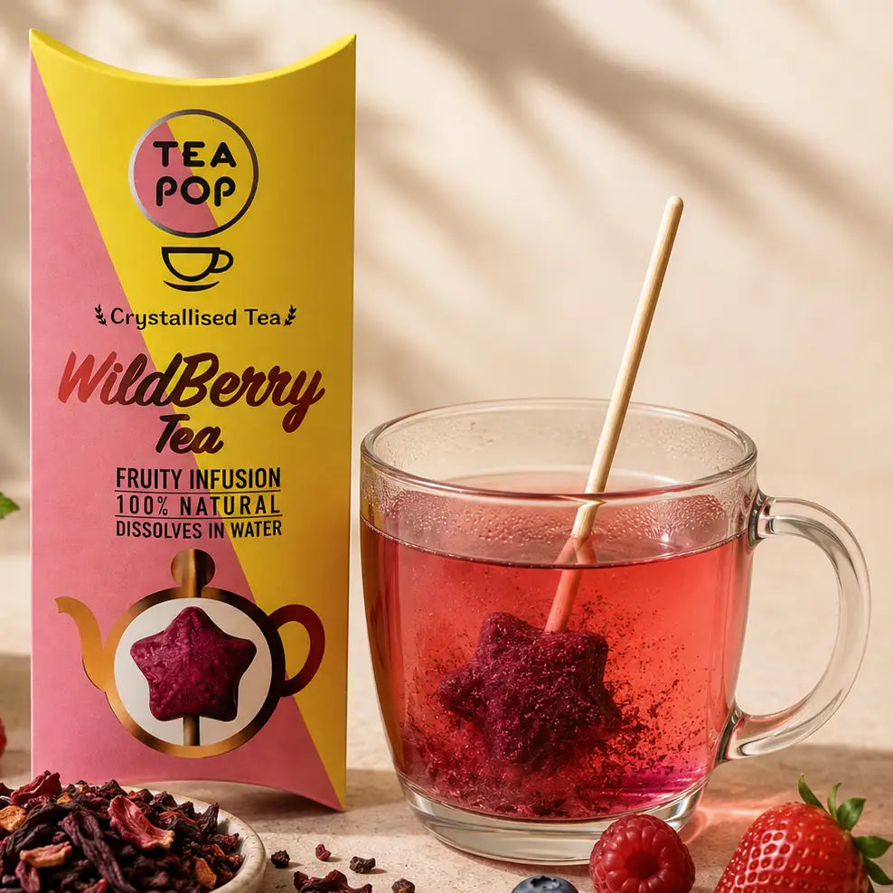 TEA-POP Wild Berry – Thé sur bâtonnet